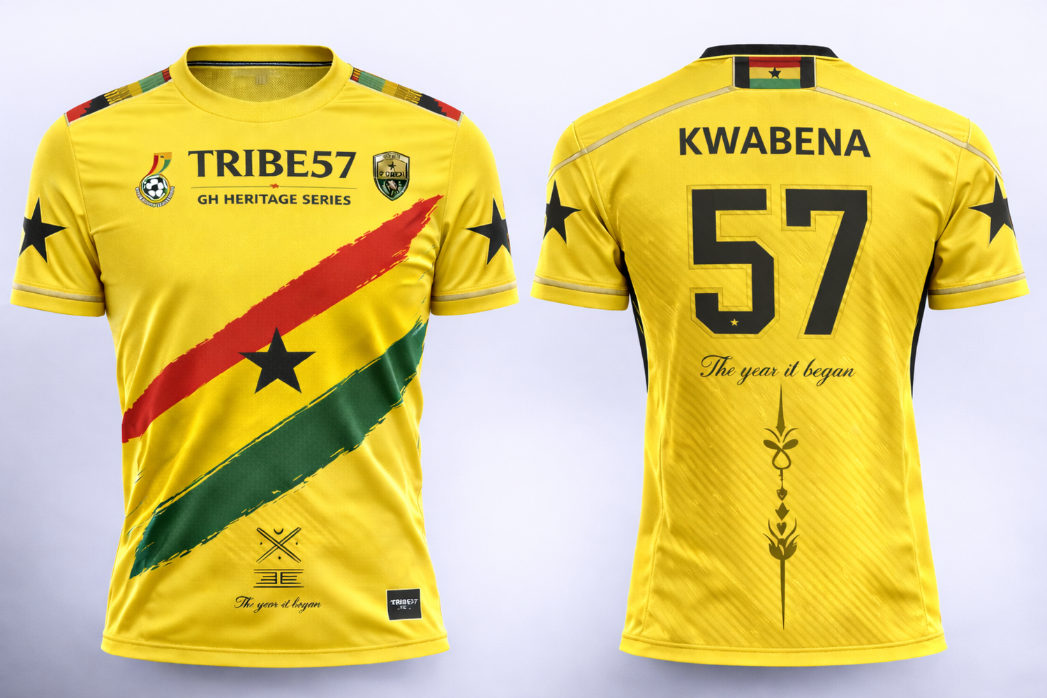 TRIBE57 GH Heritage Jersey – Namesake Edition (Yellow)